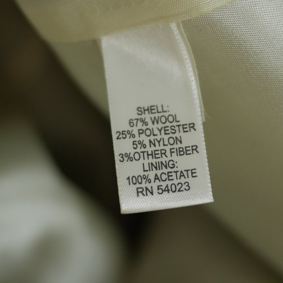 BANANA REPUBLIC Gray Wool Tweed Knit Flared Skirt - Picture 8 of 11